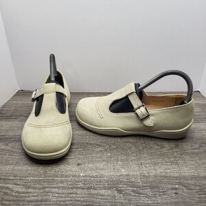 Women’s Footprints By Birkenstock Beige Mary Janes Sz EU36/ US 5.5